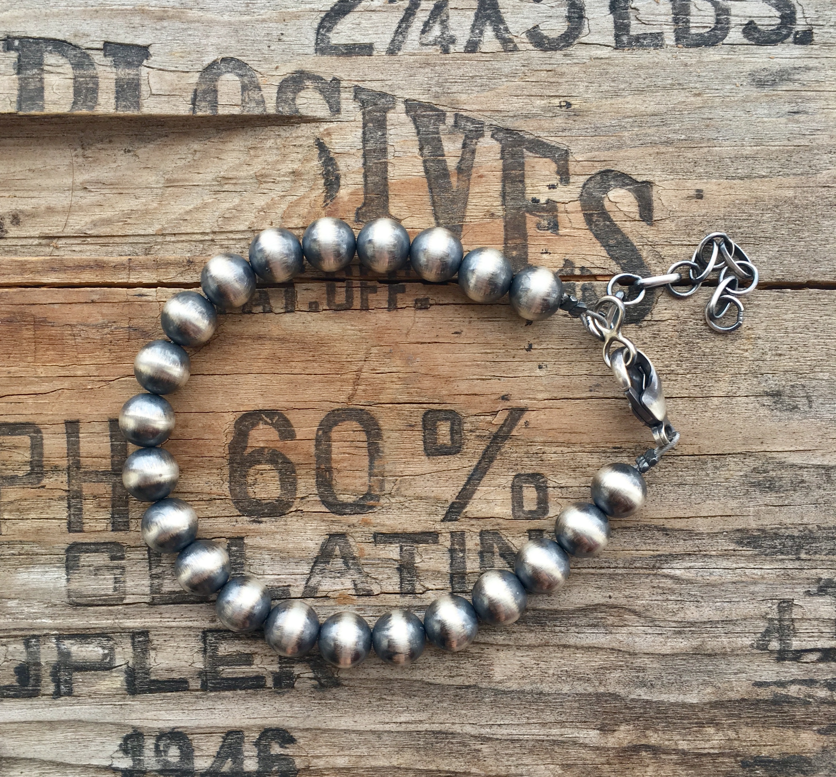 8mm Navajo Pearl Bracelet